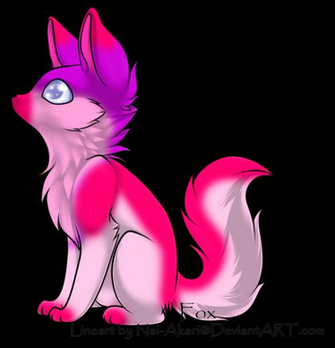 Pink Fox Adoptable Open By Wolf Adopts