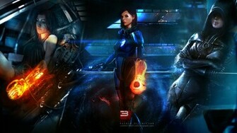 Mass Effect Background Wallpaper