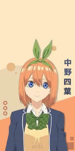 Nakano Yotsuba Gotoubun No Hanayome Wallpaper Korigengi