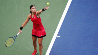 Anastasija Sevastova Serve Toss Udgxi046dlokbr0c Wallpaper