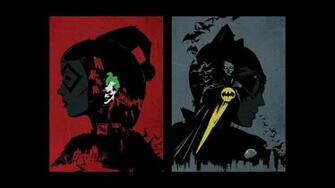 Dc Comics Batman Catwoman Harley Quinn Wallpaper HD Desktop