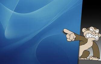 Evil Monkey Desktop By Antonotron