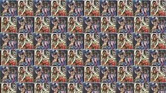 Baroness Blue Record Red Album Wallpaper Tiled Desktop