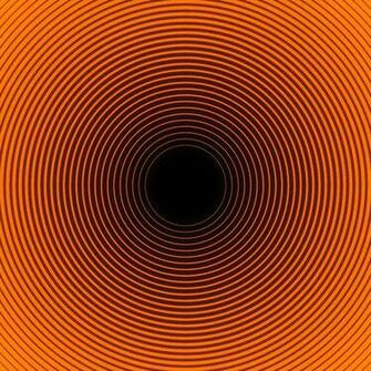Orange Optical Illusion Wallpaper For Samsung
