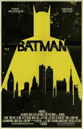 Batman Movie Poster By Markwelser