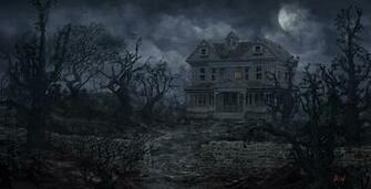 Spooky Haunted House Artworks Stockvault Net