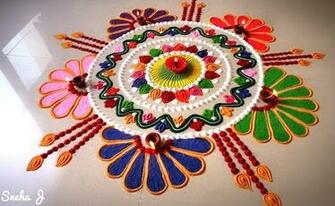 Hand Rangoli