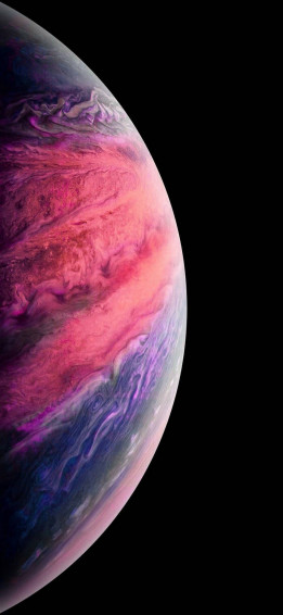 iPhone Xs Planet Wallpaper