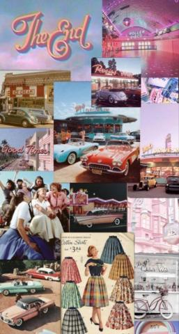 50s Wallpaper Aesthetic iPhone