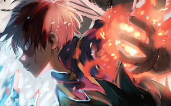 Shoto Todoroki HD Wallpaper