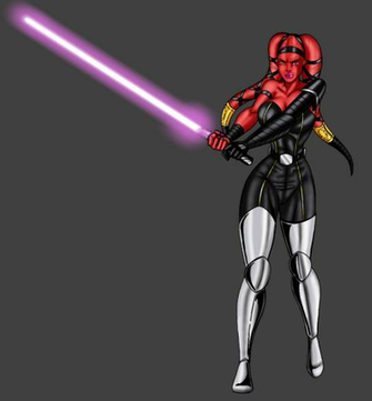 Jaden Korr Jedi Academy Purple By Josephb222