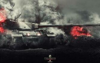 Conqueror World Of Tanks Game Wallpaper HD Widescreen Mobile