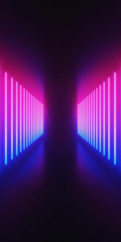 Apple iPhone Wallpaper Neon Light