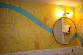 Contemporary Map Wallpaper Custom Made By Wallpapered
