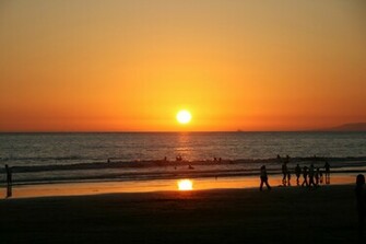Beach Sunset Wallpaper