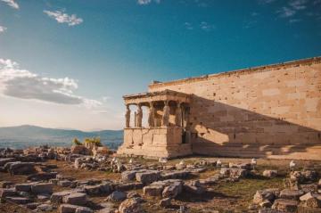Wallpaper Id Ancient Greece Architecture And Ruin HD 4k