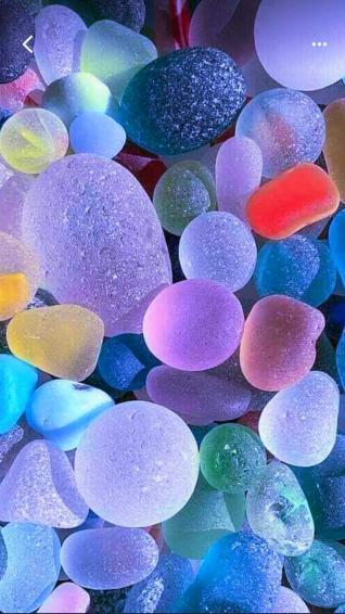 Wallpapet Colourful Wallpaper iPhone Stone Flower