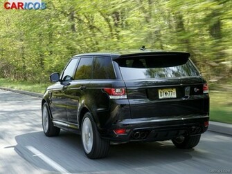 Range Rover Sport Svr Us Spec Santorini Black Rear