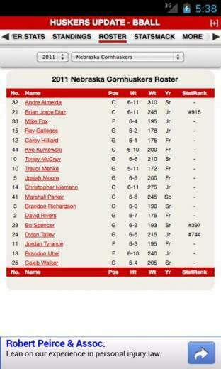 Nebraska Football Basketball Android Apps On Google Play