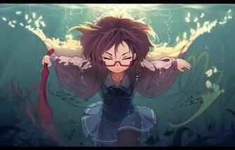 Wallpaper Weapons Schoolgirl Kyoukai No Kanata