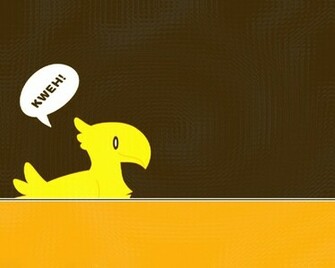 Final Fantasy Chocobo Wallpaper