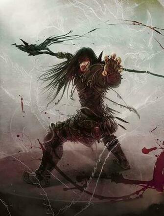 Some Magic The Gathering Artwork This Is Sarkhan Mad