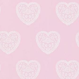 Soft Pink Sweet Hearts All About Me Harlequin Wallpaper