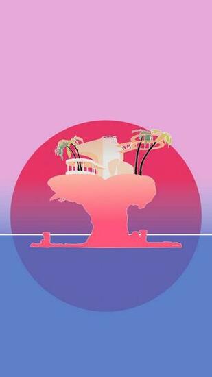 Mobile Plastic Beach Wallpaper