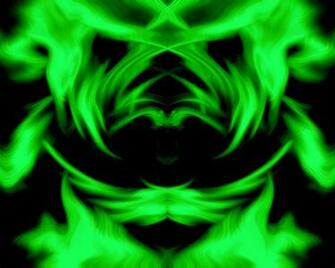 Neon Green Background By Chaos Gloves