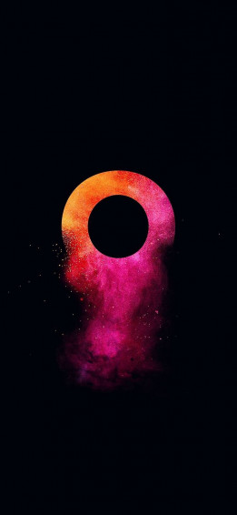 Amoled O Wallpaper Black HD Dark