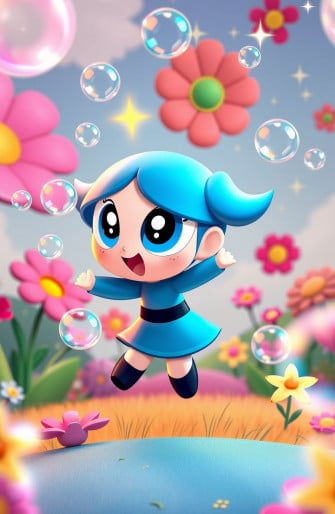 Bubbles Powerpuff Girls Wallpaper