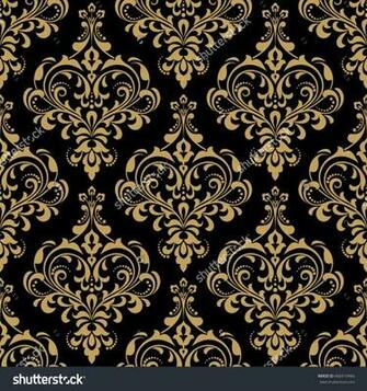 Floral Pattern Wallpaper Baroque Damask Seamless Background