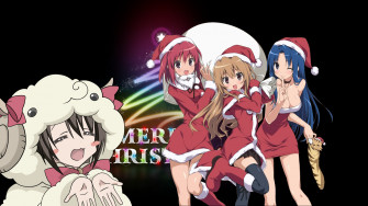 Anime Christmas HD Wallpaper