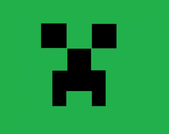 Draw Creeper Face