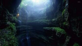 Jungle Cave Wallpaper Photography
