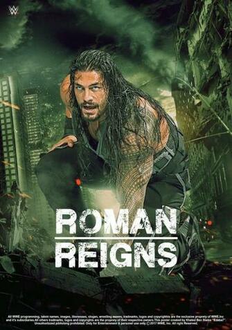 Wwe Roman Reigns Poster By Edaba7