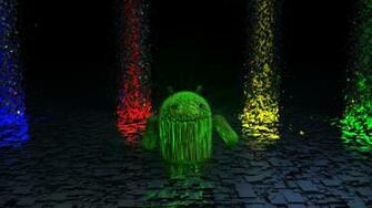 Sfondo Android In Digital World X 3d Computer Grafica