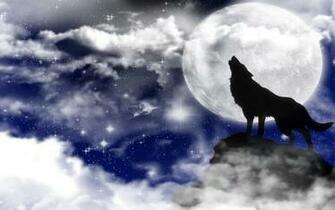 Wolf Howling Wallpaper
