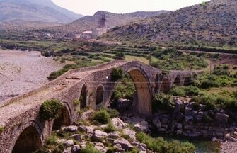 Ottoman Bridge In Albania Desktop Wallpaper Background Collection