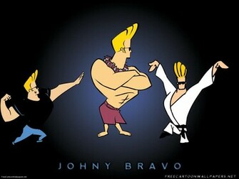 Johnny Bravo In Different Outfits Wallpaper And Image