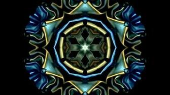 Blue Mandala Wallpaper HD Pw