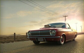 Cars Russian Muscle Custom Lowriders Vehicles Tuning Red Gaz