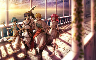 Magi The Labyrinth Of Magic HD Wallpaper Background Image