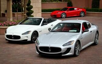Maserati Granturismo Ferrari Wallpaper HD