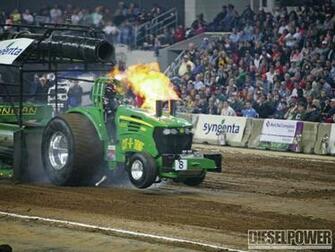 Pulling Race Racing Hot Rod Rods Tractor John Deere Fire J Wallpaper