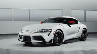 Wallpaper Toyota Supra A90 Cars Detroit Auto Show 4k