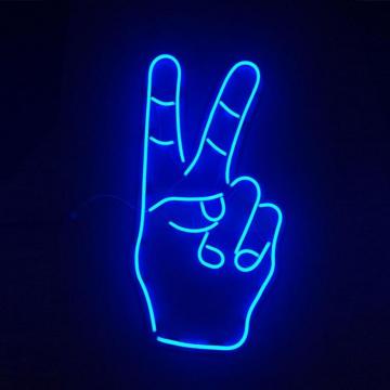 Prints Mporium Ideas Neon Aesthetic Blue Dark