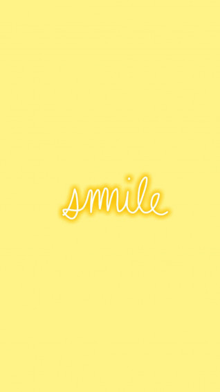 Pastel Yellow Aesthetic Wallpaper