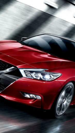 Wallpaper Nissan Maxima Sedan Red Cars Bikes
