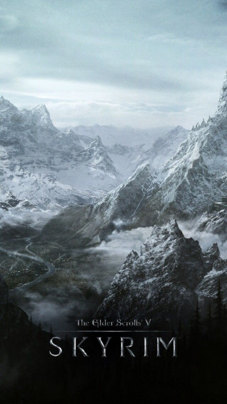 Skyrim iPhone Wallpaper